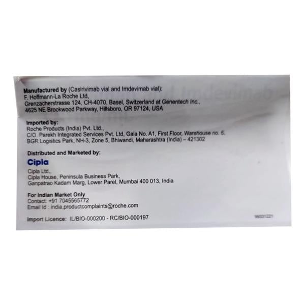 CASIRIVIMAB & IMDEVIMAB COMBO PACK Injection 1's