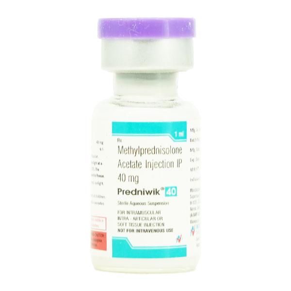 PREDNIWIK 40 Injection 1ml