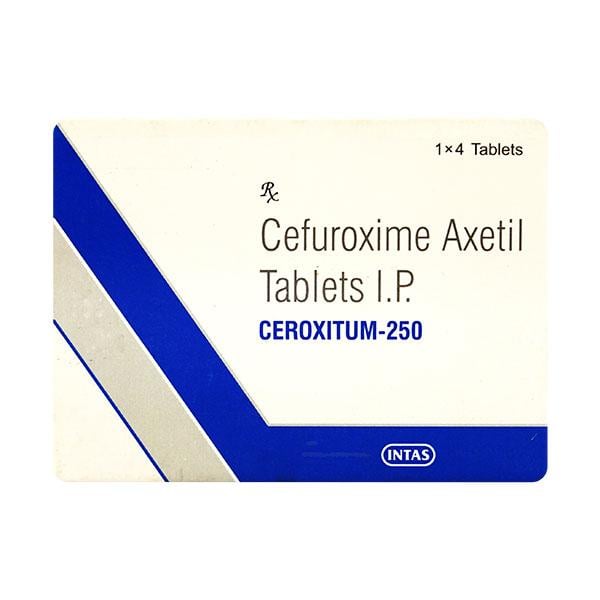 Ceroxitum 250mg Tablet 4'S