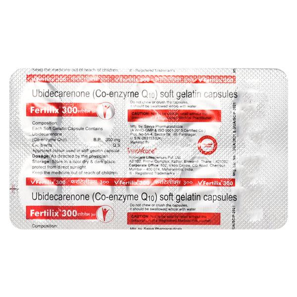 Fertilix 300mg Softgel 10'S