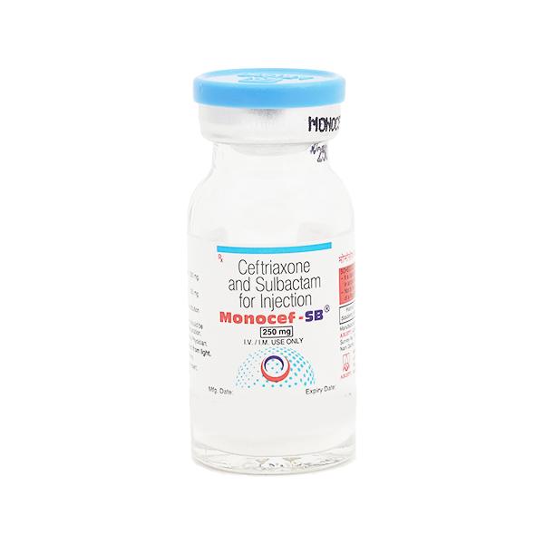 Monocef SB 250mg Injection 1's