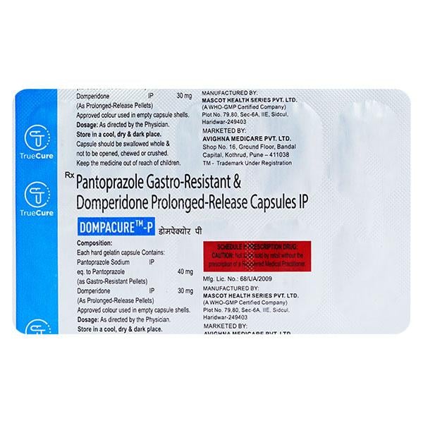 DOMPACURE P Capsule 10's