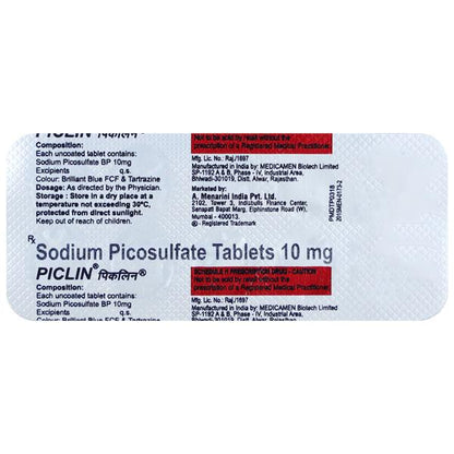 Piclin Tablet 10'S