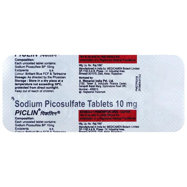 Piclin Tablet 10'S