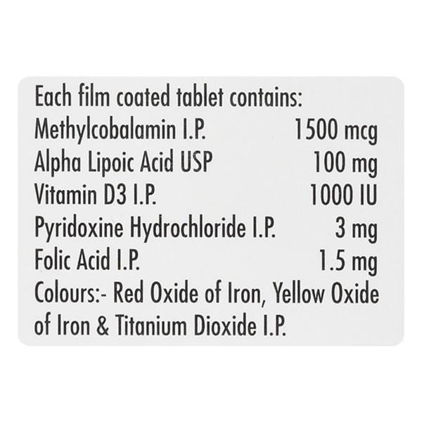 NERVUP FORTE NEW Tablet 15's