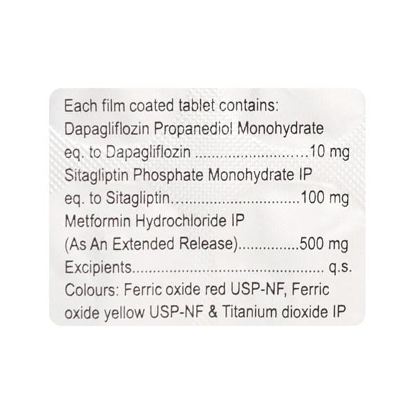 GLUXIT TRIO 10/100/500 Tablet 15's