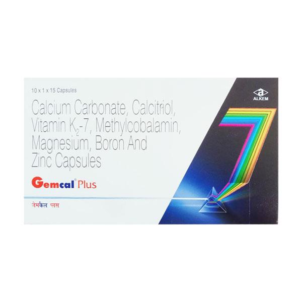 GEMCAL PLUS Capsule 15's
