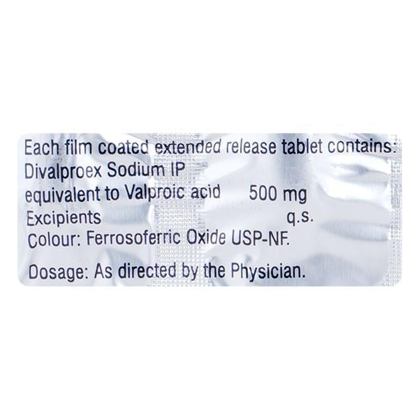 Dicorate ER 500mg Tablet 10'S