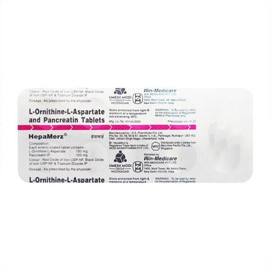 Hepamerz Tablet 10'S