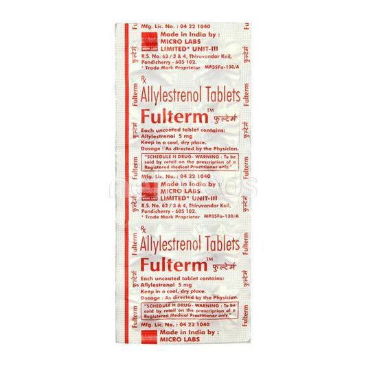 Fulterm 5mg Tablet 10'S