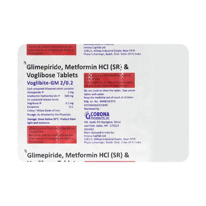 Voglibite GM 2/0.2 Tablet 10'S