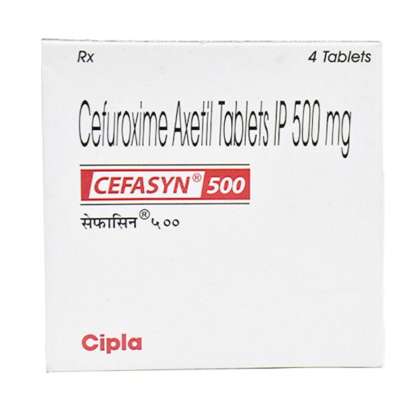 Cefasyn 500mg Tablet 4'S