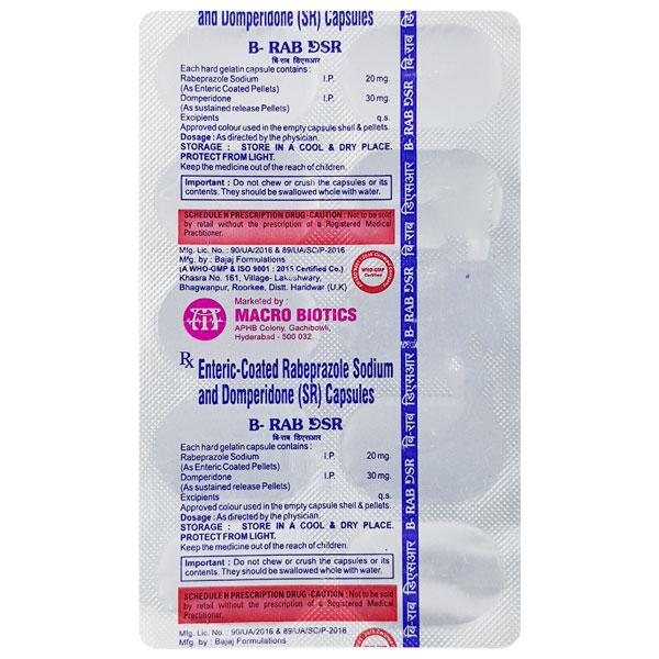 B RAB DSR Capsule 10's