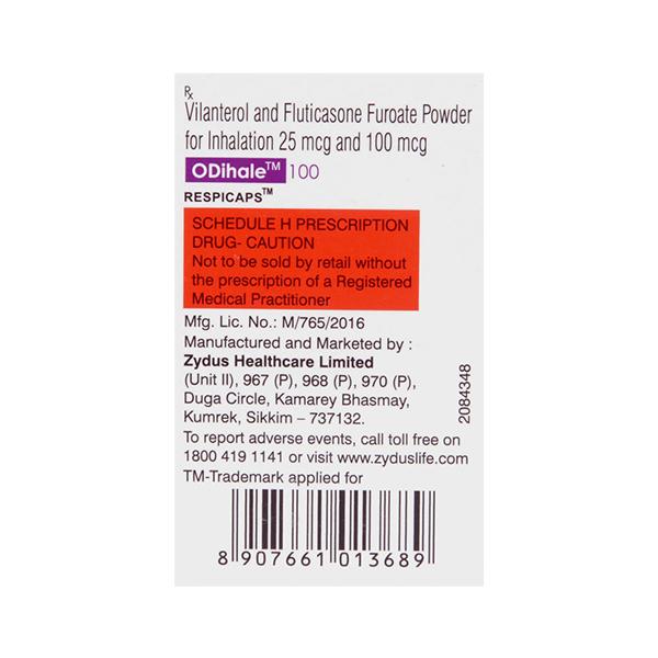 ODIHALE 100 Respicap 30's