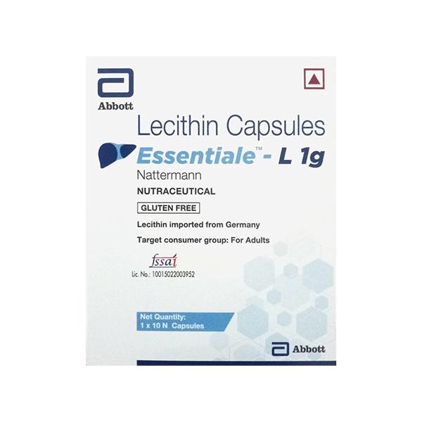 ESSENTIALE L GLUTEN FREE 1g Capsule 10's