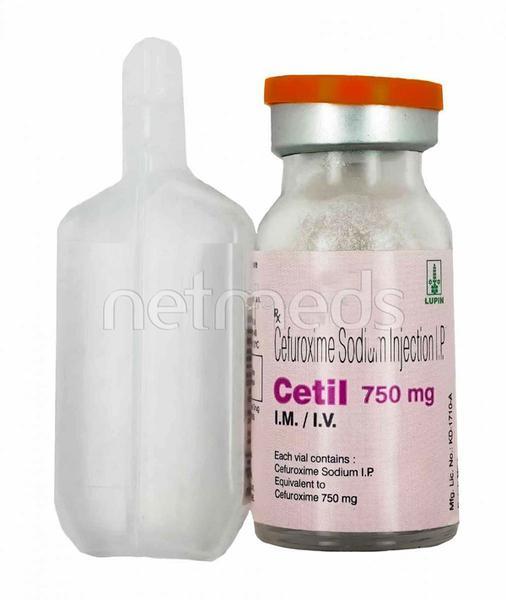 Cetil 750mg Injection 1's