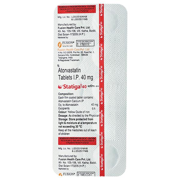 STATIGA 40 Tablet 10's