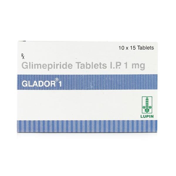 GLADOR 1mg Tablet 15's