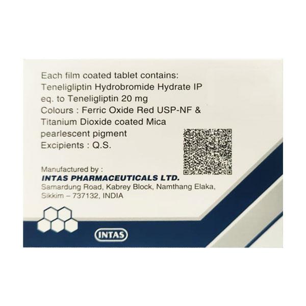 T'GLIP 20mg Tablet 20's