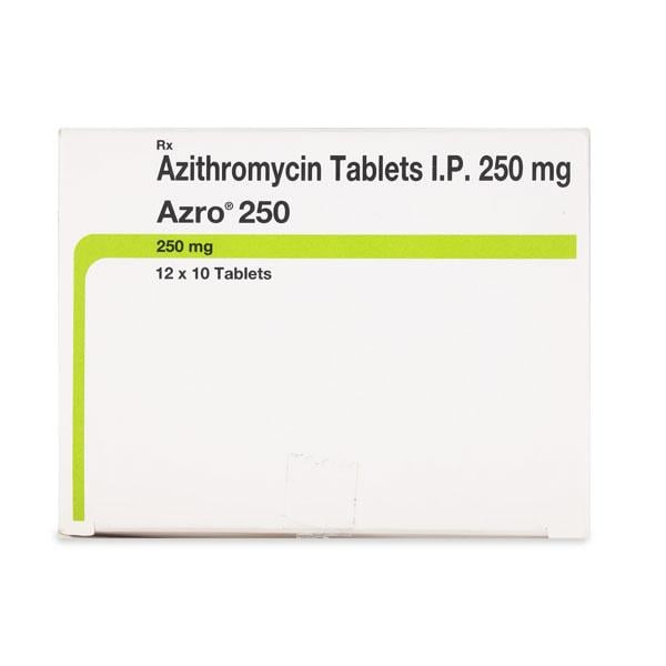 AZRO 250mg Tablet 10's
