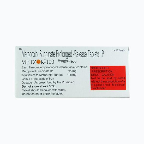Metzok 100mg Tablet 10'S