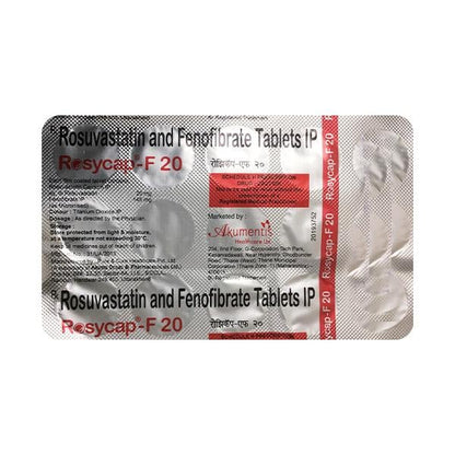 ROSYCAP F 20 Tablet 15's