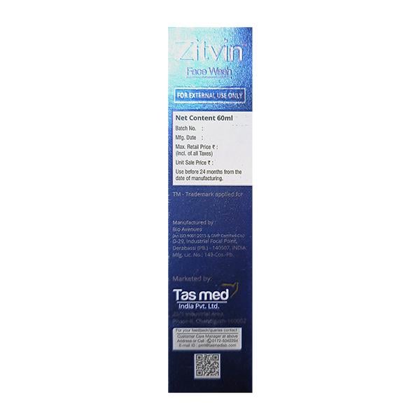 ZITVIN Face Wash 60ml