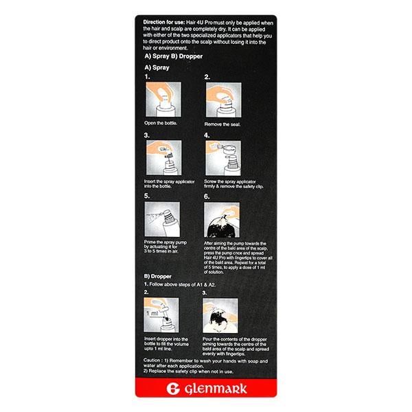 HAIR 4U PRO 5% Topical Solution 60ml