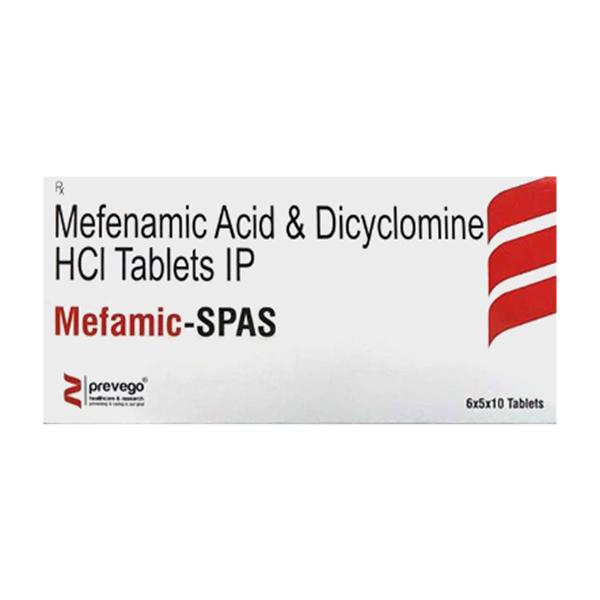 MEFAMIC SPAS Tablet 10's