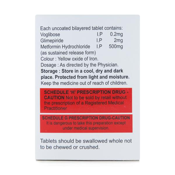 Voglus GM 2mg Tablet 10'S