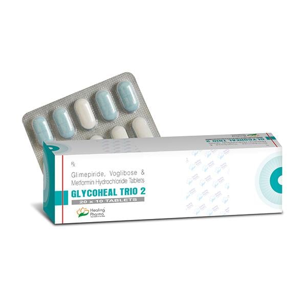 GLYCOHEAL TRIO 2 Tablet 10's
