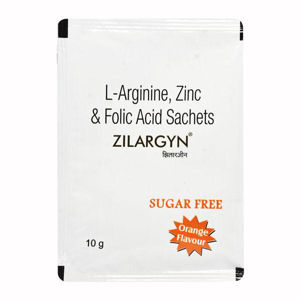 ZILARGYN SUGAR FREE ORANGE FLAVOUR Sachet 10gm