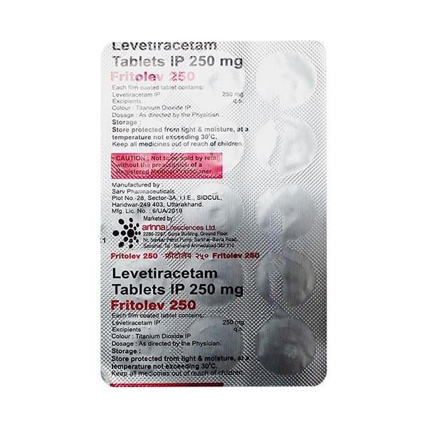 FRITOLEV 250 Tablet 15's