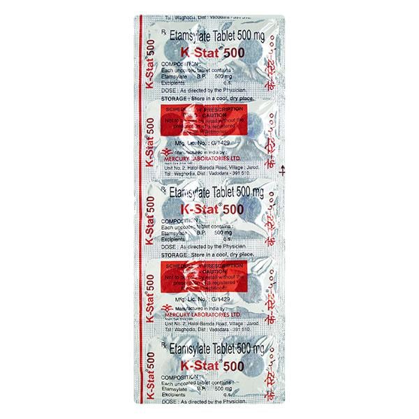 K Stat 500mg Tablet 10'S