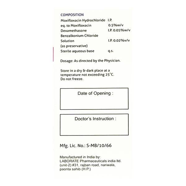 DECAMOX M Eye Drops 5ml