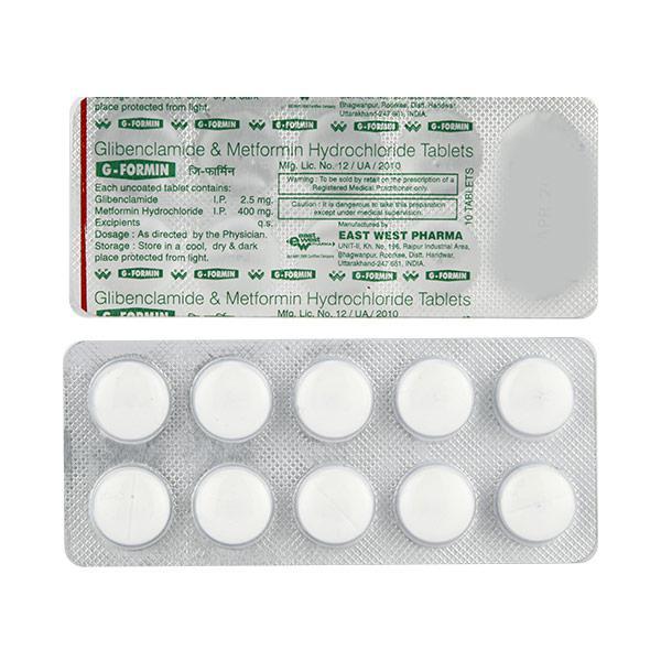 G Formin Tablet 10'S