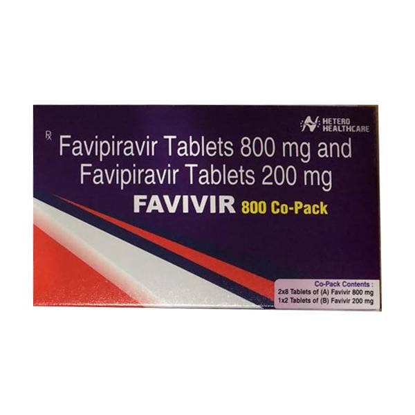 FAVIVIR CO PACK 800 Tablet 1's