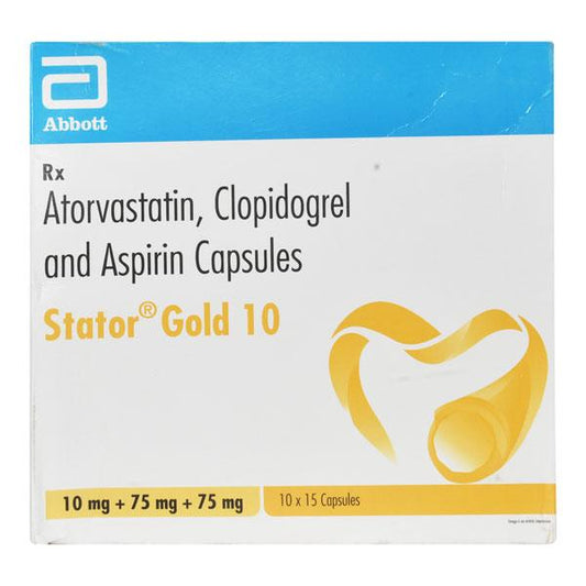 STATOR GOLD 10mg Capsule 15's