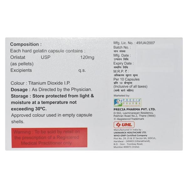 ORLIP X 120 Capsule 10's