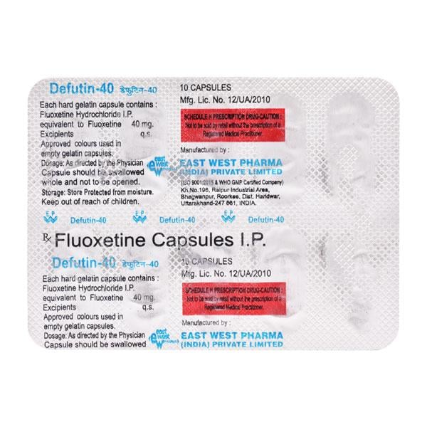 DEFUTIN 40 Capsule 10's