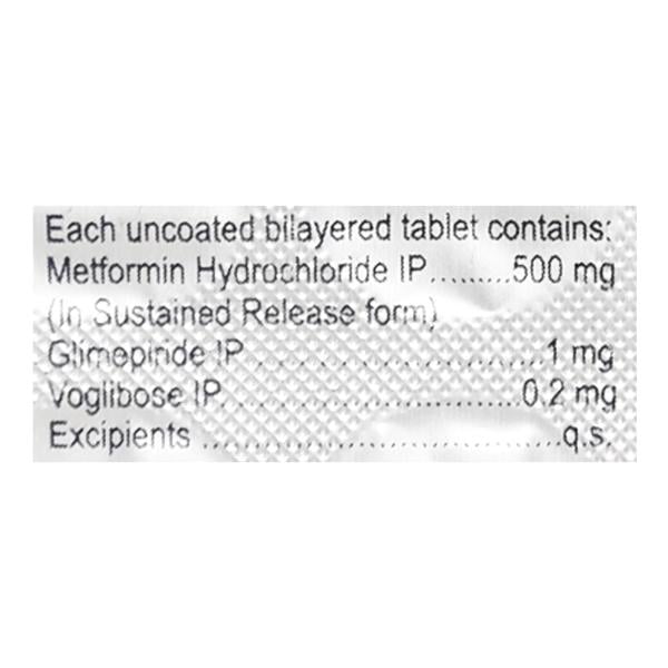 Glucoryl MV 1 Tablet 15'S