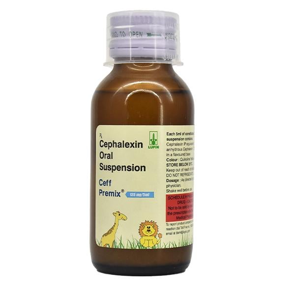 Ceff 125mg Premix Syrup 60ml