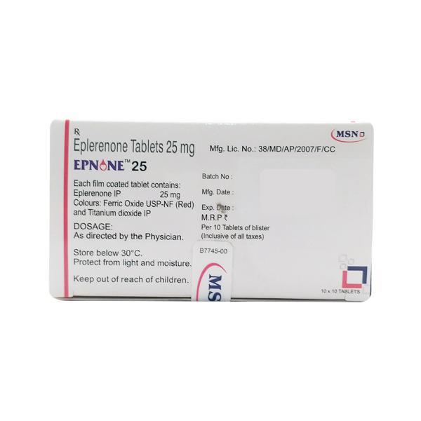 Epnone 25mg Tablet 10'S