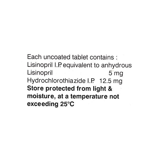 Lipril H Tablet 15'S