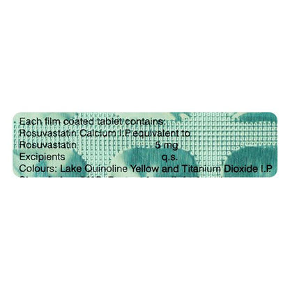 Novastat 5mg Tablet 15'S