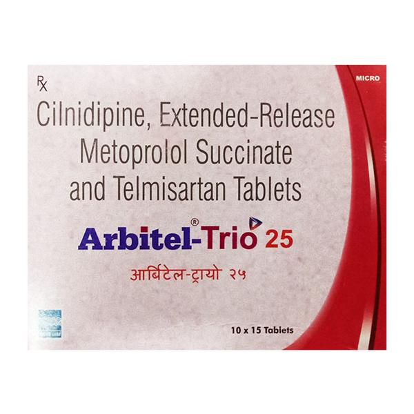 ARBITEL TRIO 25 Tablet 15's