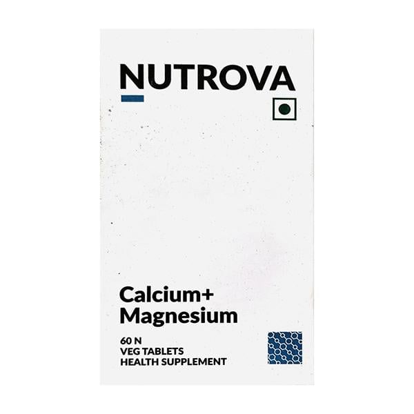 NUTROVA CALCIUM + MAGNESIUM VEG Tablet 60's