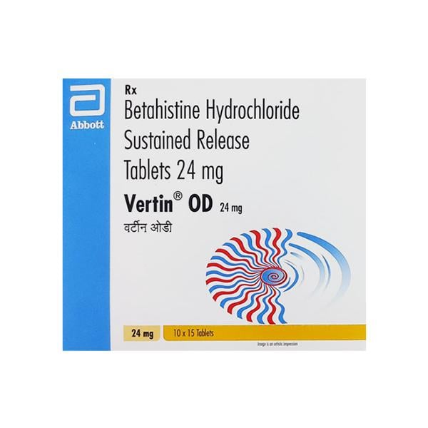 VERTIN OD 24mg Tablet 15's