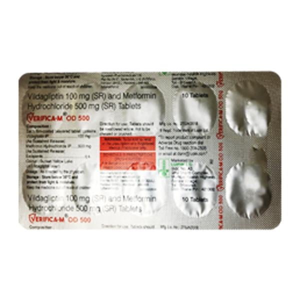 VERIFICA M OD 500 Tablet 10's