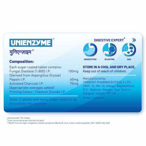 Unienzyme Tablet 15'S
